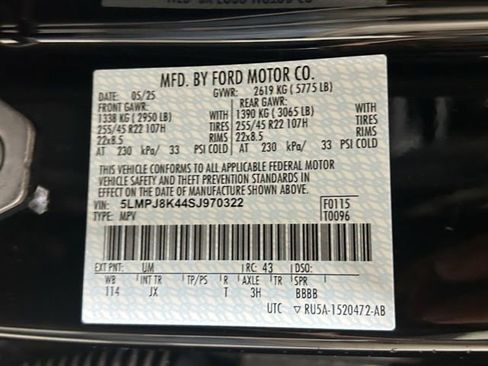 New 2025 Lincoln Nautilus Reserve w/ Jet Appearance Package image 30