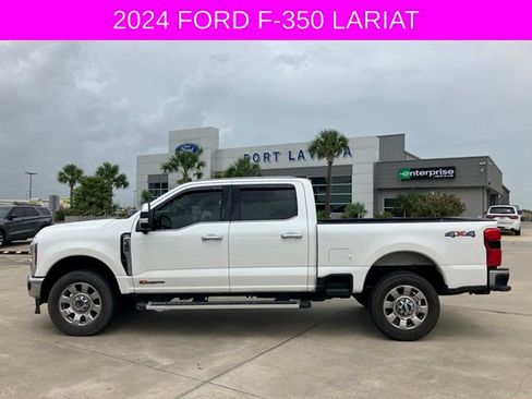 Used 2024 Ford F350 Lariat w/ Chrome Package AWD/4WD image 4