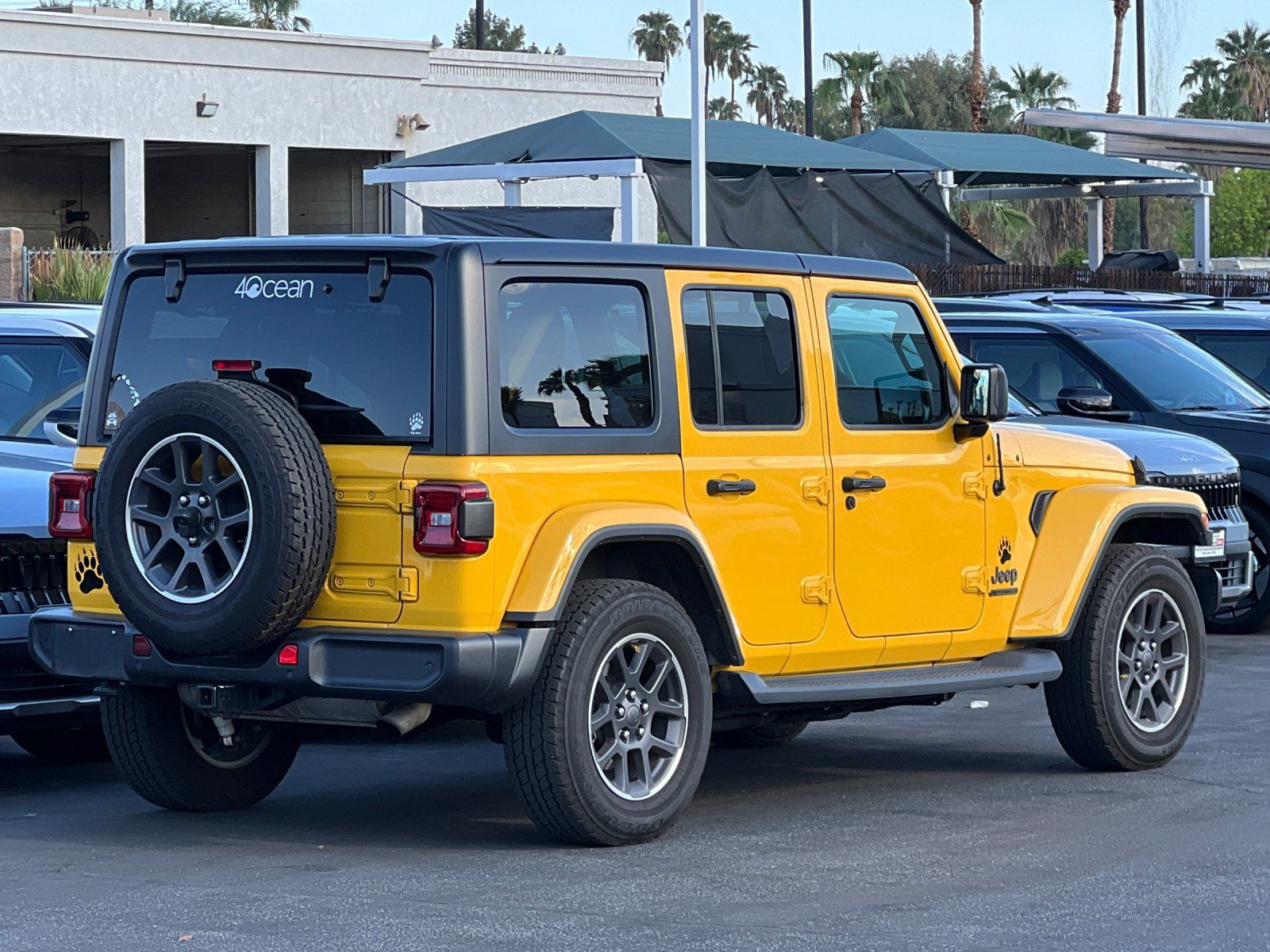 Used 2021 Jeep Wrangler Unlimited Sport AWD/4WD image 3