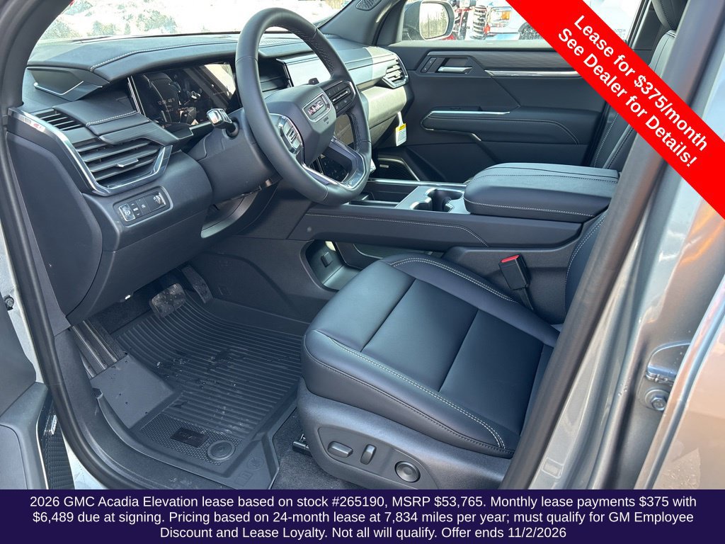 New 2026 GMC Acadia Elevation w/ Elevation Premium Package FWD image 28