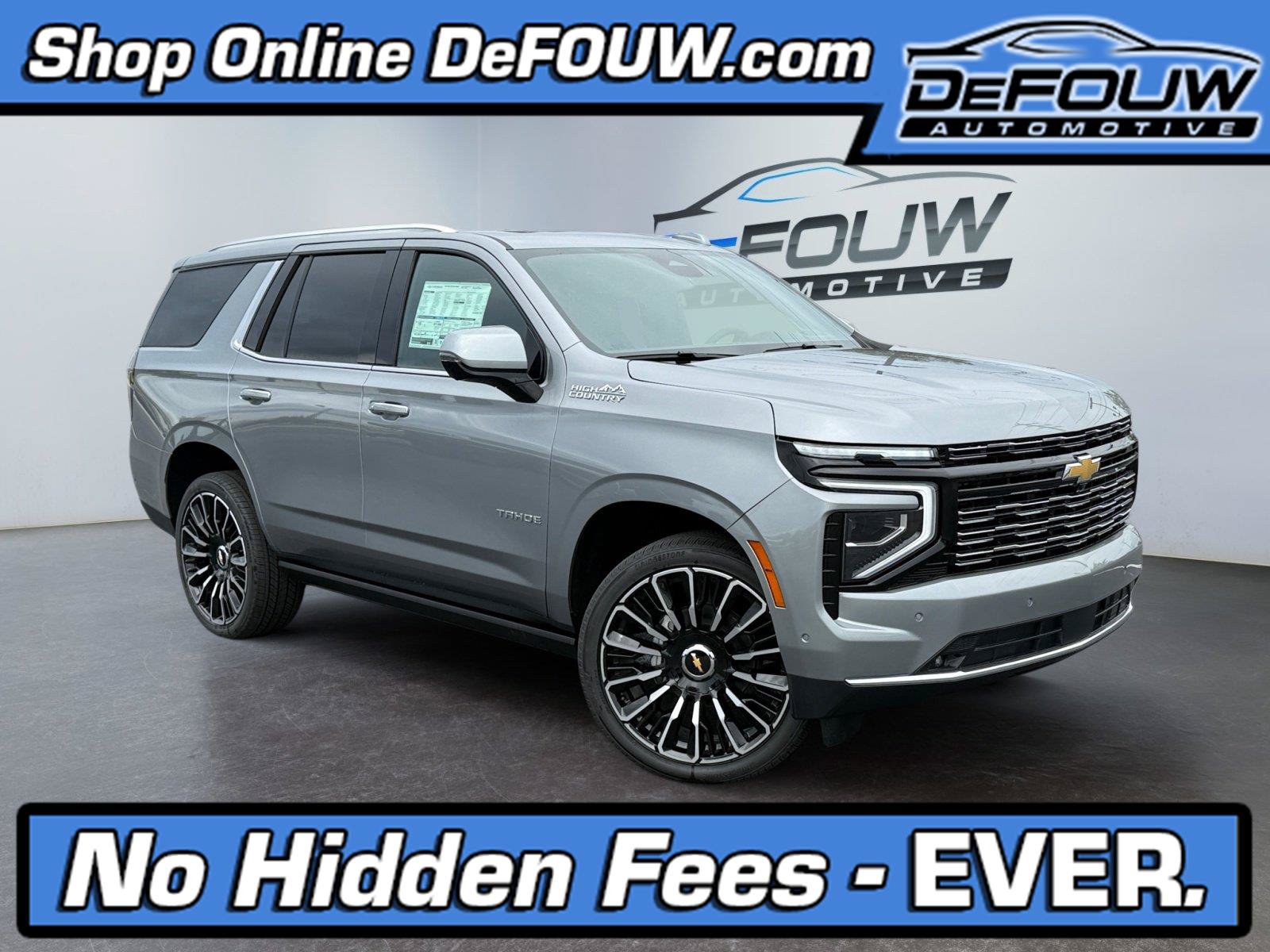 New 2026 Chevrolet Tahoe High Country AWD/4WD image 1