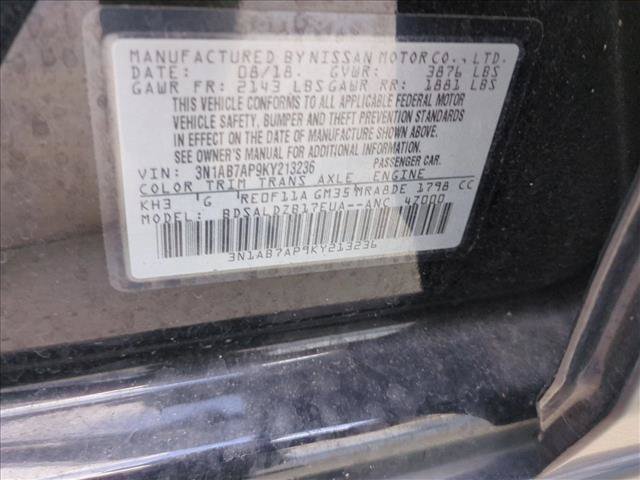 Used 2019 Nissan Sentra SV w/ Special Edition Package FWD image 15