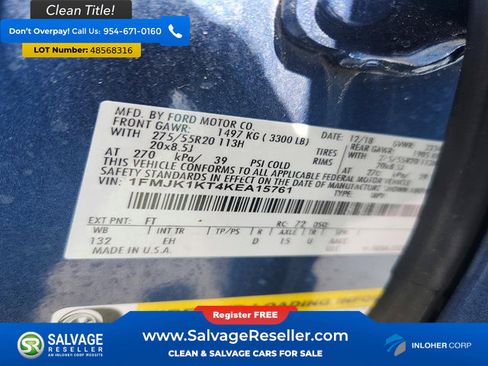 Used 2019 Ford Expedition Max Limited RWD image 17