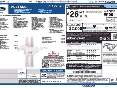 New 2025 Ford Mustang Premium