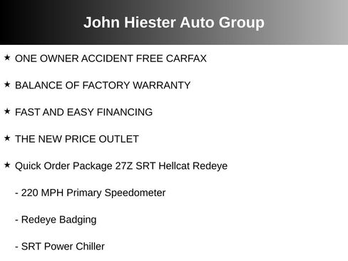 Used 2022 Dodge Challenger SRT Hellcat Redeye RWD image 10