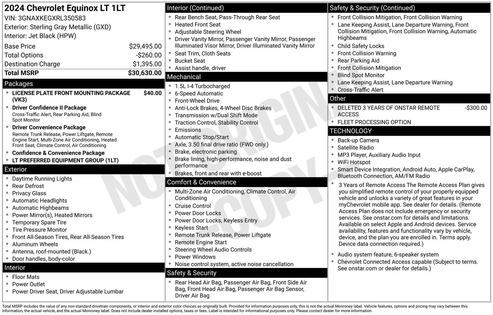 Used 2024 Chevrolet Equinox LT FWD image 31