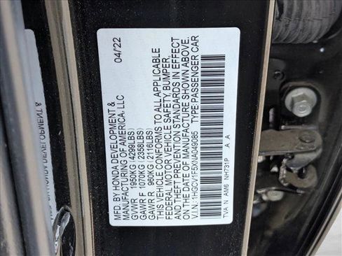 Used 2022 Honda Accord EX-L image 25