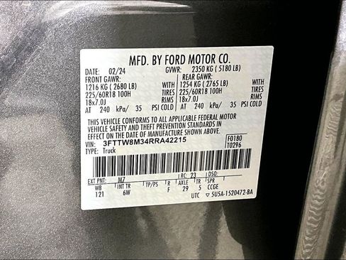 Used 2024 Ford Maverick Lariat w/ Black Appearance Package image 32