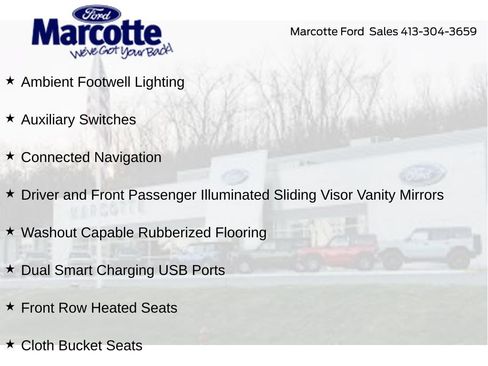 Certified 2026 Ford Bronco Big Bend w/ Black Diamond Package AWD/4WD image 36