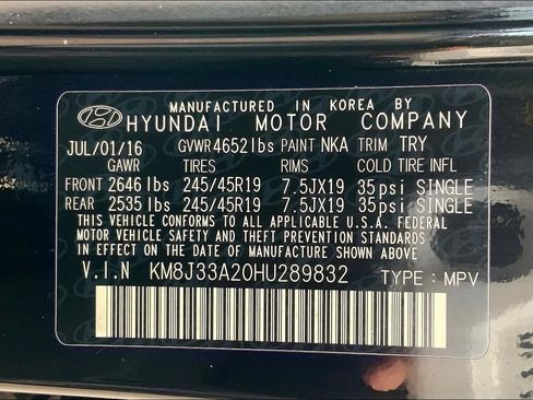 Used 2017 Hyundai Tucson Sport image 32