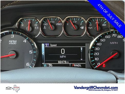 Used 2018 Chevrolet Silverado 1500 LTZ w/ Texas Edition RWD image 15