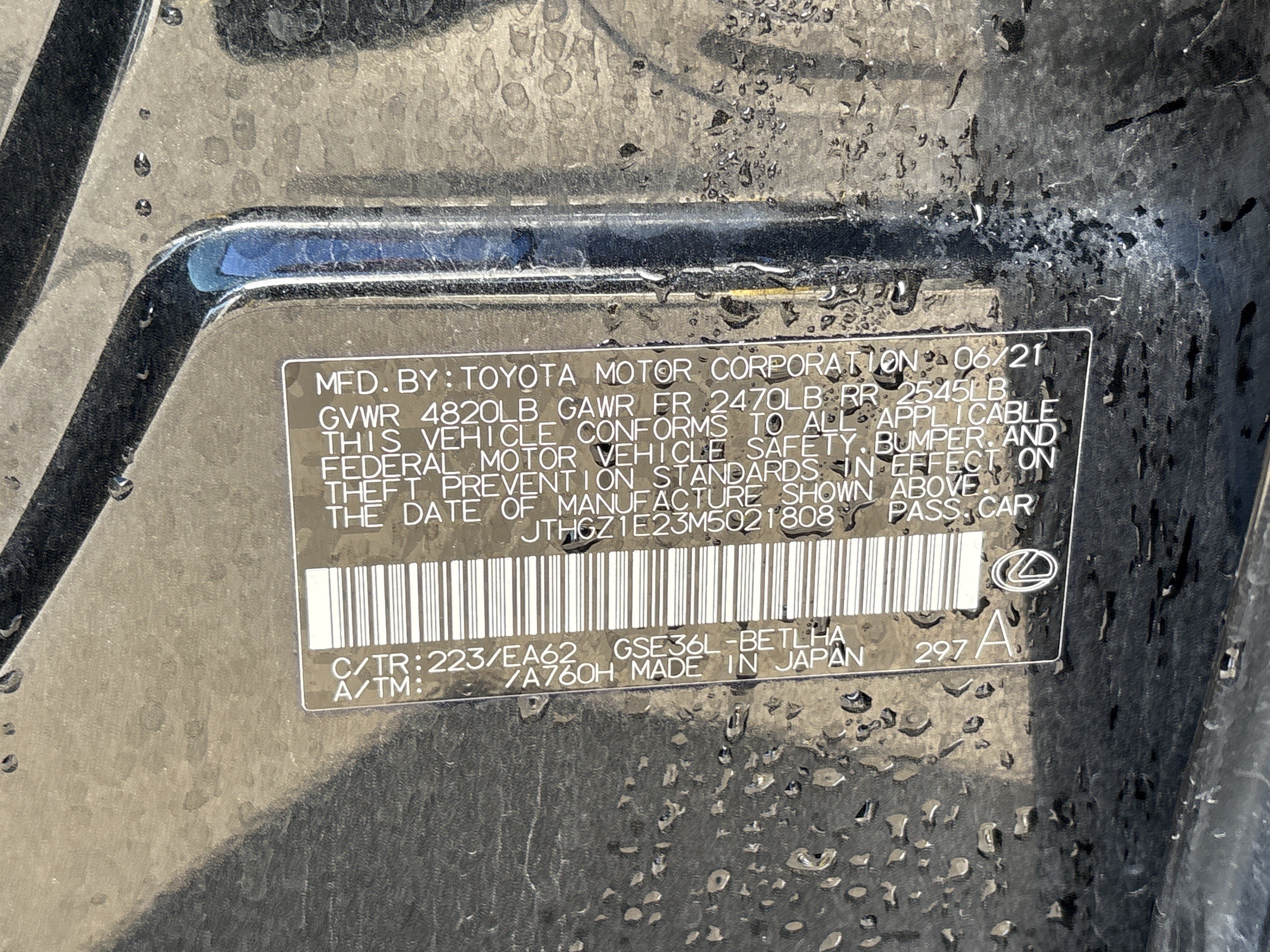 Used 2021 Lexus IS 350 F Sport AWD/4WD image 35