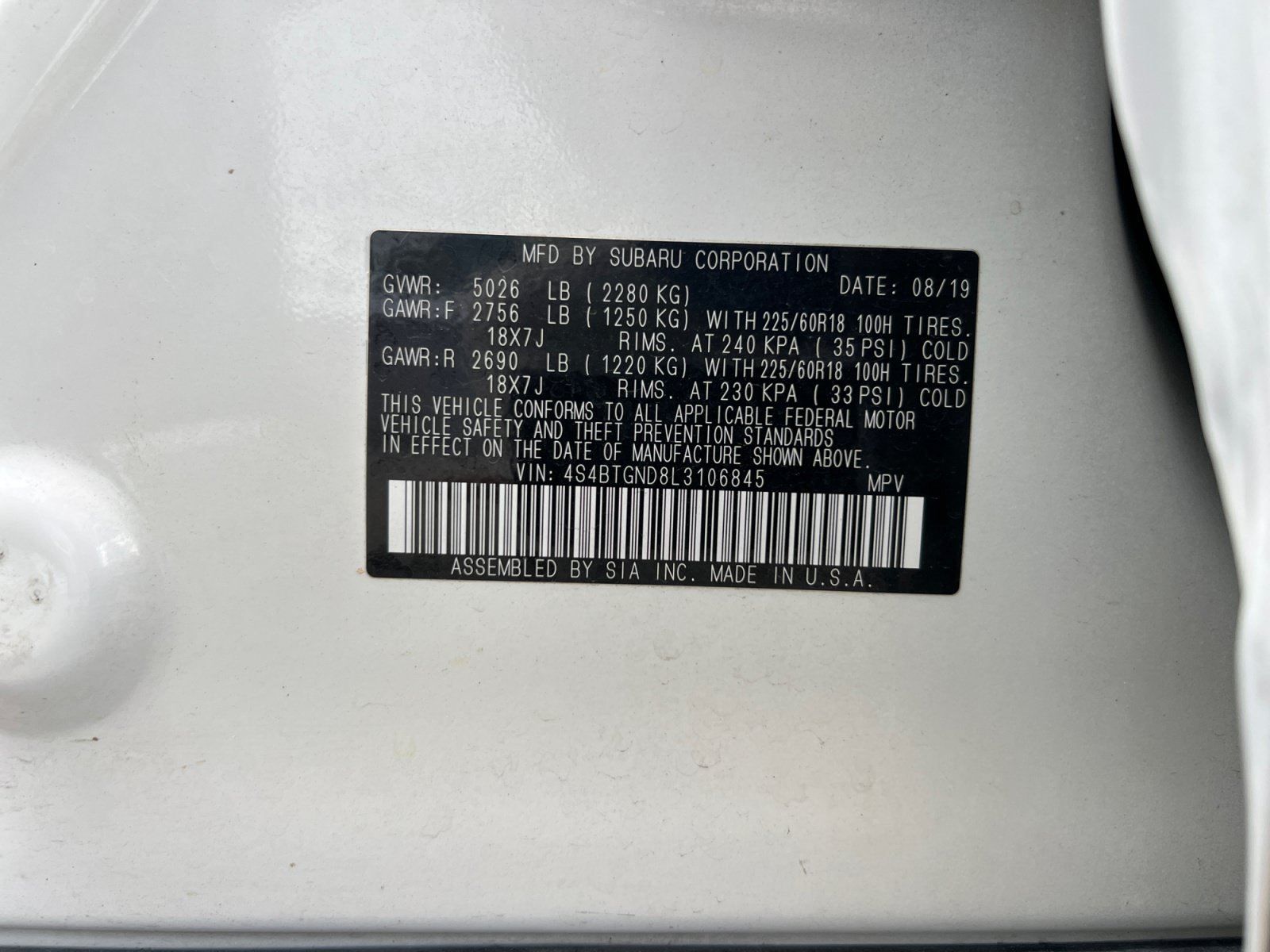 Used 2020 Subaru Outback Limited XT AWD/4WD image 20