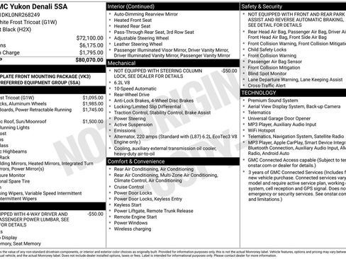 Used 2022 GMC Yukon Denali RWD image 29