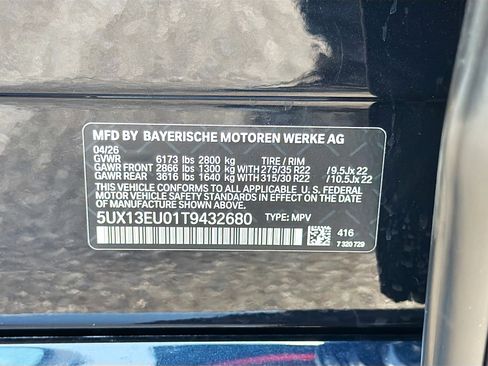 New 2026 BMW X5 sDrive40i w/ M Sport Package image 43