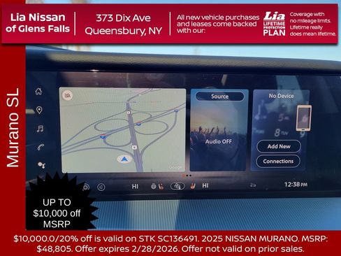 New 2025 Nissan Murano SL image 25
