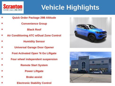 Used 2023 Jeep Compass Altitude w/ Convenience Group image 6