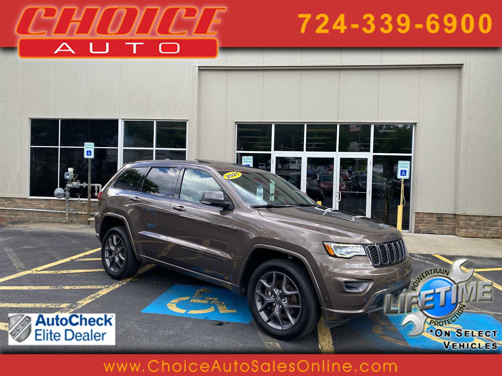 Used 2021 Jeep Grand Cherokee Limited w/ Quick Order Package 28K 80th AWD/4WD image 1