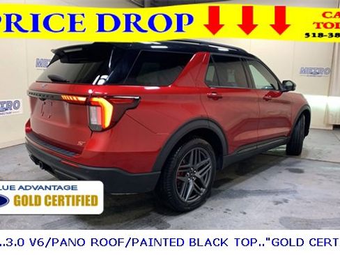 Certified 2025 Ford Explorer ST w/ Sun And Sound Package image 4