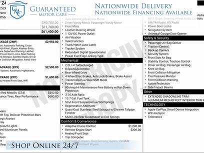 Used 2019 BMW Z4 sDrive30i w/ M Sport Package