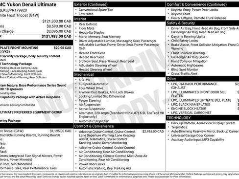 Used 2023 GMC Yukon Denali Ultimate AWD/4WD image 2
