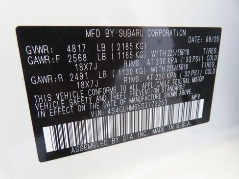 New 2025 Subaru Crosstrek 2.5i Limited w/ Crosstrek Mirror Package image 30