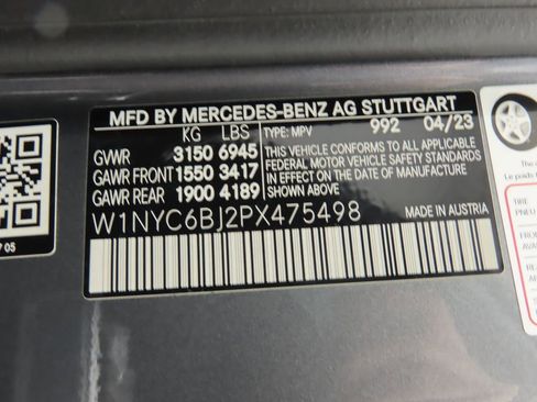 Certified 2023 Mercedes-Benz G 550 G 550 image 33