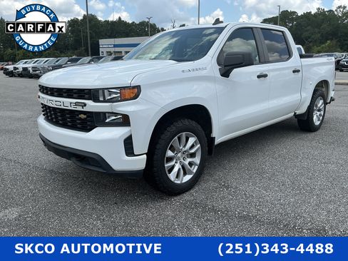 Used 2021 Chevrolet Silverado 1500 Custom AWD/4WD image 1