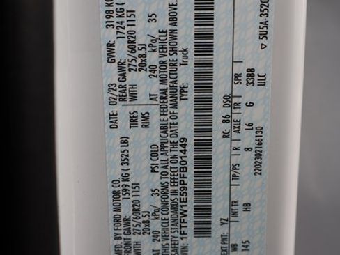 Used 2023 Ford F150 Lariat w/ Equipment Group 502A High image 48