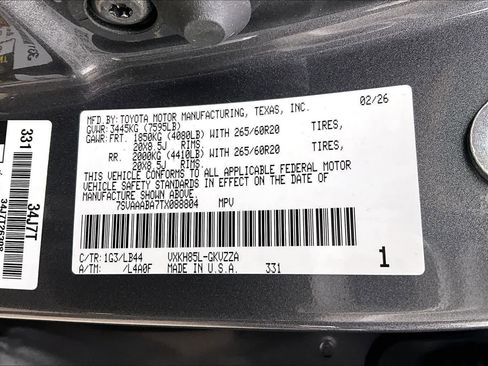 New 2026 Toyota Sequoia 1794 Edition image 18