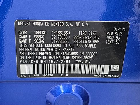 Used 2021 Honda HR-V Sport image 34