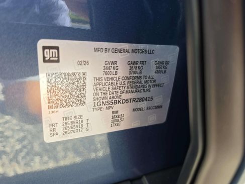 New 2026 Chevrolet Suburban LS w/ Max Trailering Package RWD image 38