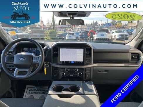 Certified 2025 Ford F150 XLT w/ Equipment Group 301A Standard AWD/4WD image 16