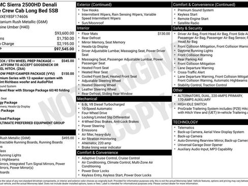 Certified 2025 GMC Sierra 2500 Denali Ultimate AWD/4WD image 37