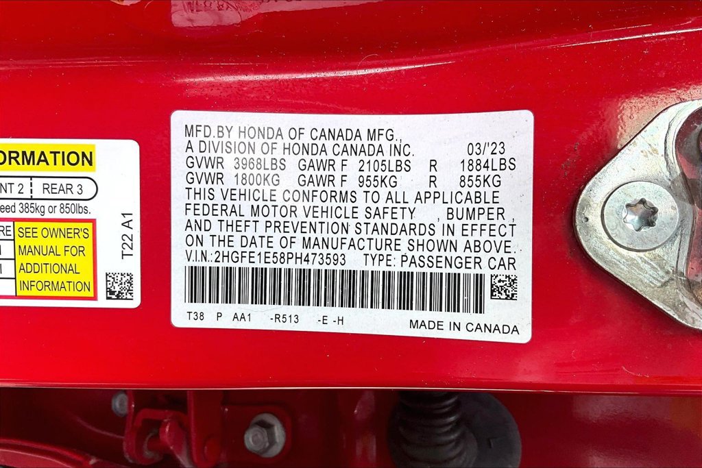 Used 2023 Honda Civic Si image 35