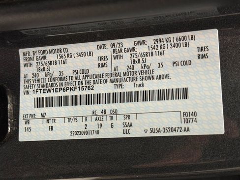 Certified 2023 Ford F150 XLT w/ Equipment Group 302A High AWD/4WD image 31