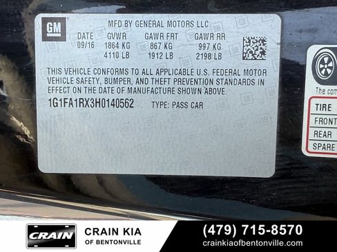 Used 2017 Chevrolet Camaro LT image 33