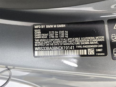 Used 2022 BMW M4 xDrive Competition w/ Executive Package image 32