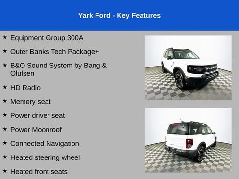 Used 2025 Ford Bronco Sport Outer Banks w/ Outer Banks Tech Package+ image 2