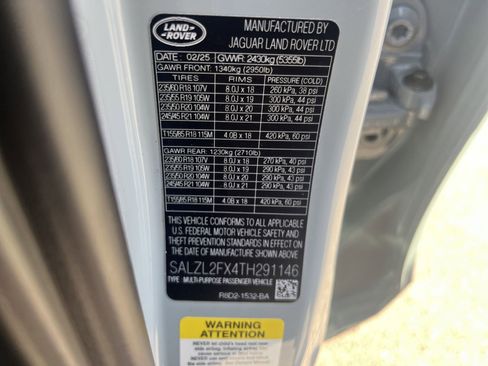 New 2026 Land Rover Range Rover Evoque Dynamic SE image 17