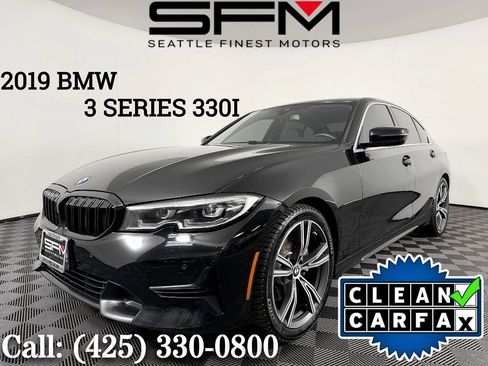 Used 2019 BMW 330i Sedan w/ Convenience Package RWD image 1