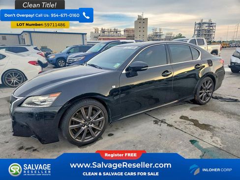 Used 2015 Lexus GS 350 w/ F Sport Package RWD image 1