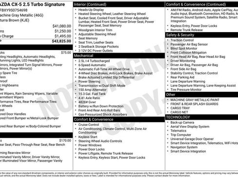 Used 2025 MAZDA CX-5 Signature AWD/4WD image 3
