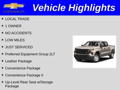 Used 2022 Chevrolet Silverado 1500 LT Trail Boss w/ Convenience Package II AWD/4WD image 2