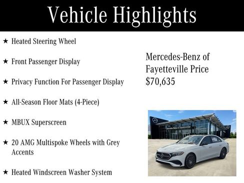 Certified 2026 Mercedes-Benz E 350 Sedan image 18
