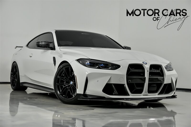 Used 2021 BMW M4 Competition w/ M Carbon Exterior Package RWD image 1