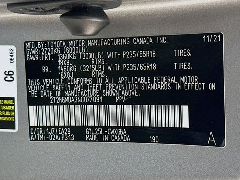 Certified 2022 Lexus RX 450h AWD w/ Premium Package image 31