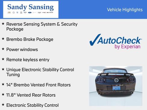 Used 2014 Ford Mustang GT Premium w/ Electronics Package image 7