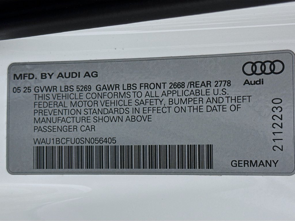 Certified 2025 Audi A5 Premium w/ Convenience Package AWD/4WD image 35