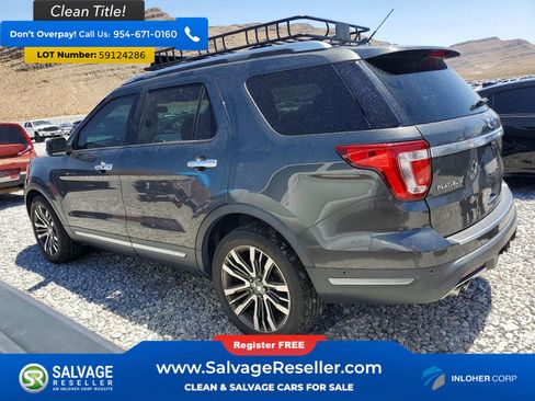Used 2018 Ford Explorer Platinum AWD/4WD image 3